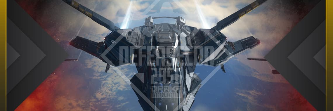 Roberts Space Industries DefenseCon 2956 banner artwork from Roberts Space Industries