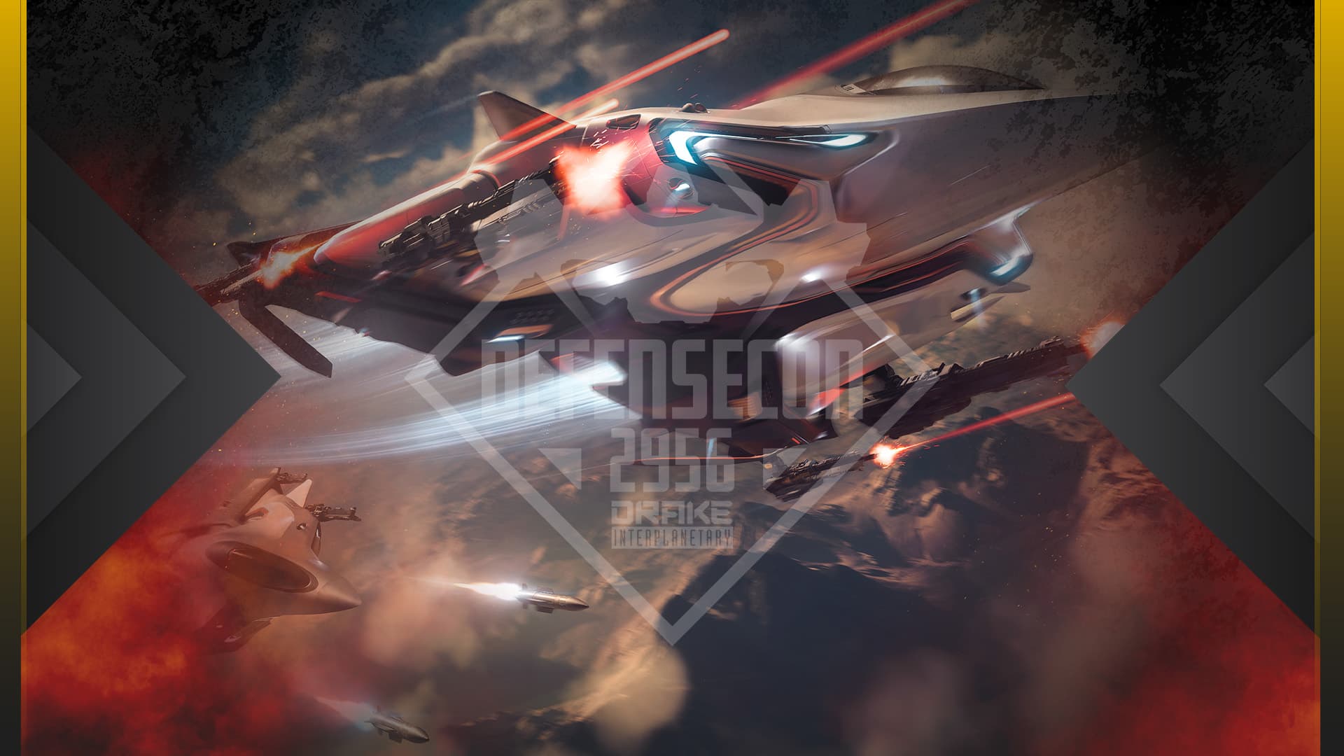 Origin Jumpworks at DefenseCon 2956 artwork from Roberts Space Industries