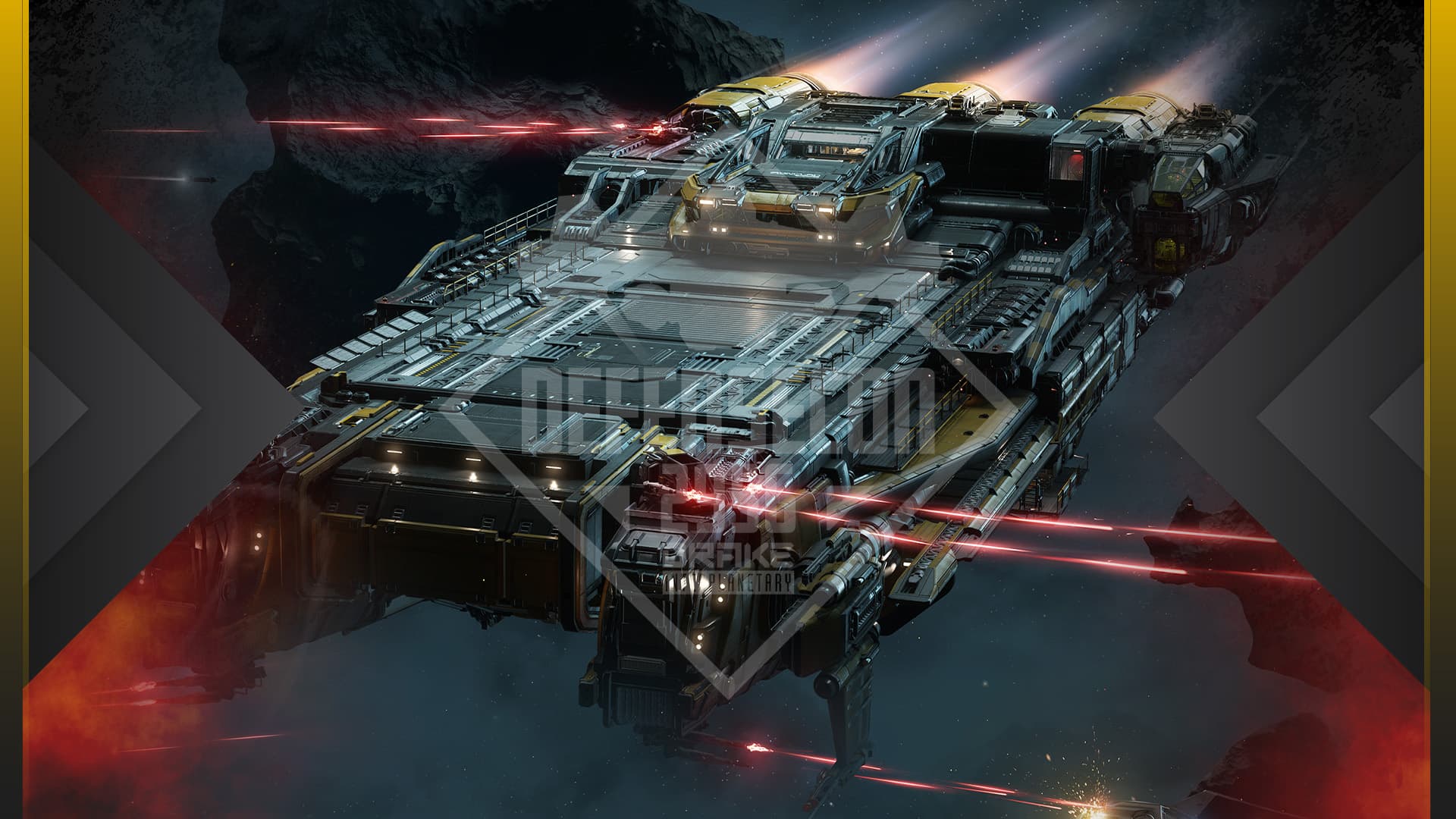 Drake Interplanetary at DefenseCon 2956: what the brand page is doing, explained for new pilots artwork from Roberts Space Industries
