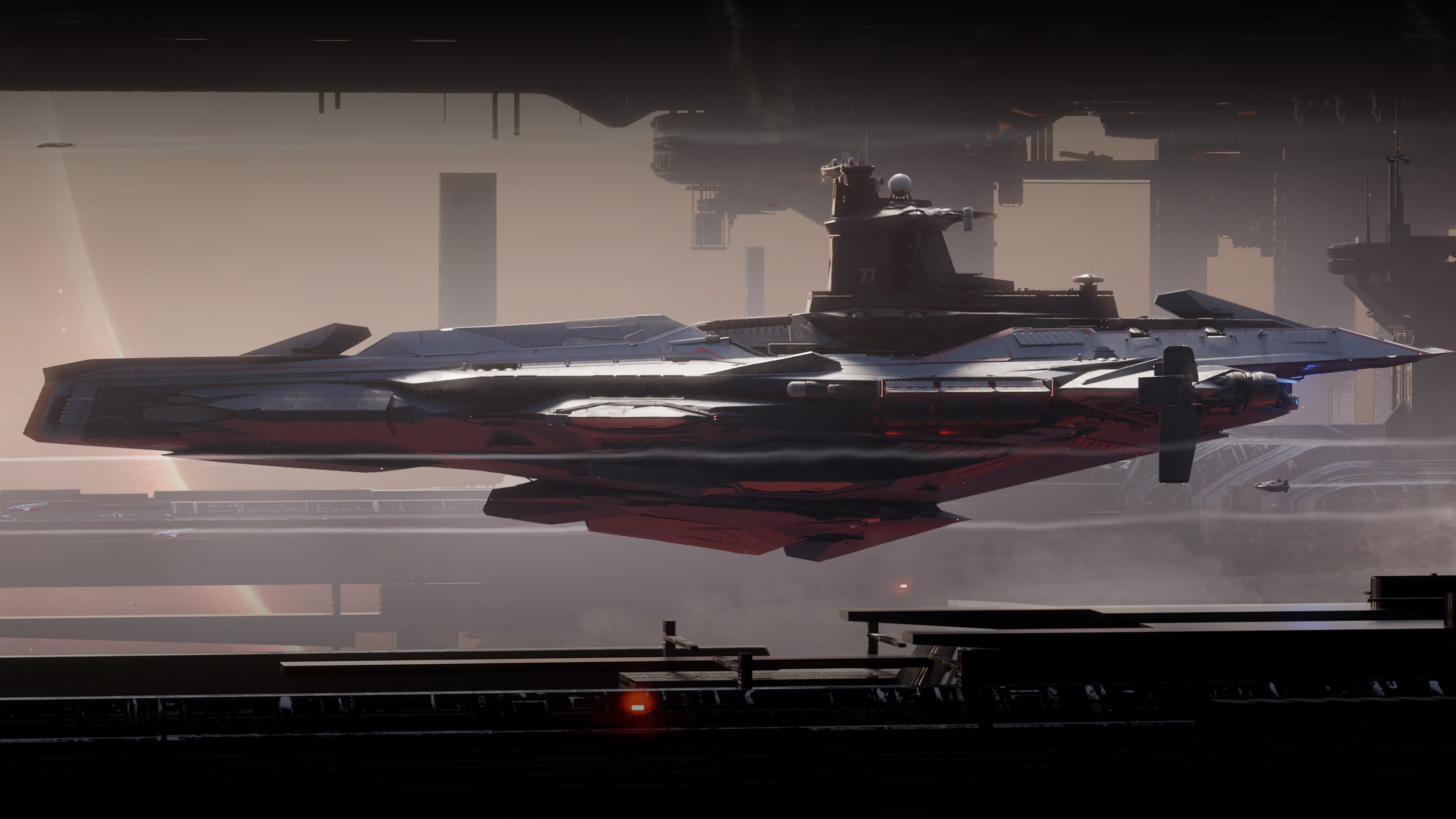Star Citizen Live DefenseCon showcase artwork from Roberts Space Industries